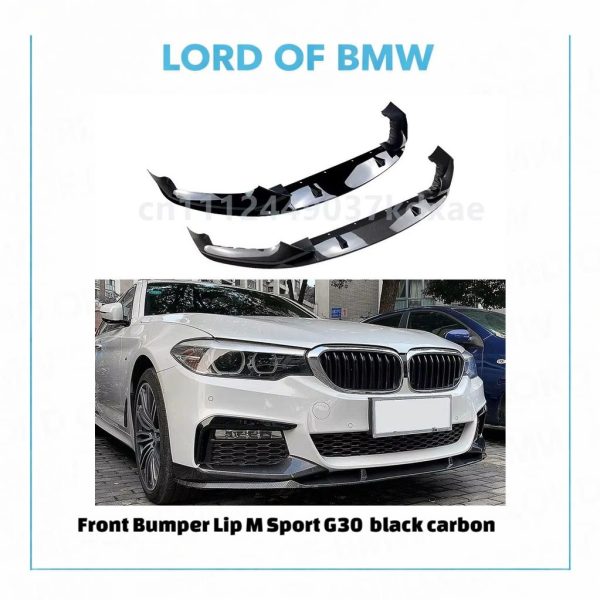 Front Lip M Sport G30 G31 black  carbon