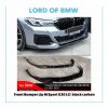 Front Lip M Sport G30 G31 LCI black carbon