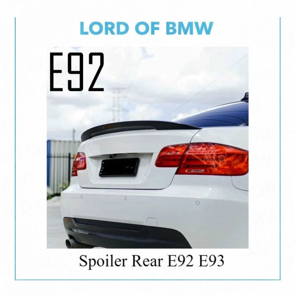 Spoiler Rear E92 93