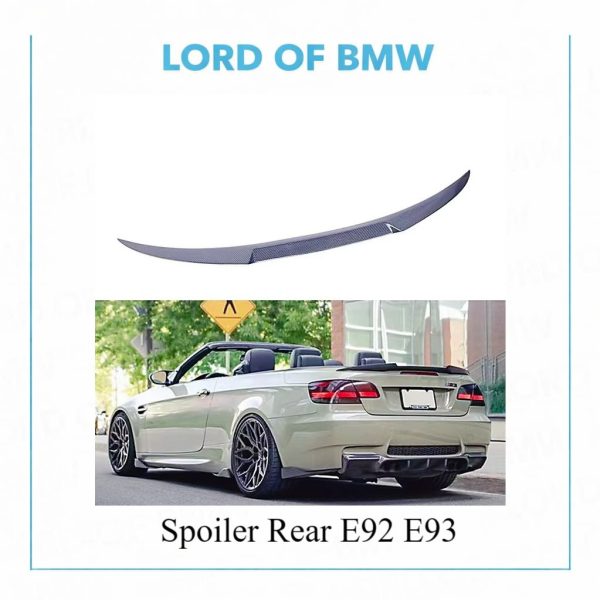 Spoiler Rear E92 93