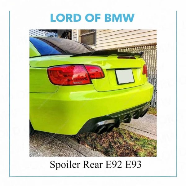 Spoiler Rear E92 93