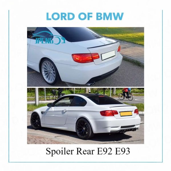 Spoiler Rear E92 93