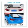 Spoiler Rear F32 F36