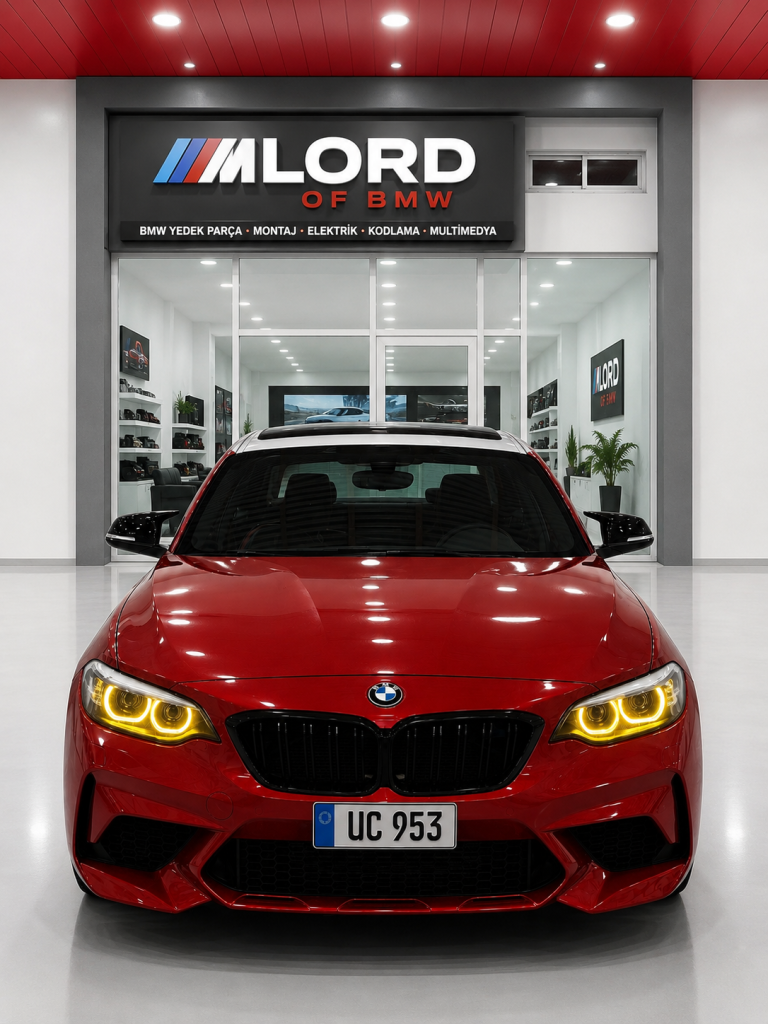 Bmw F22 to Retrofit yellow DRL Angel eyes