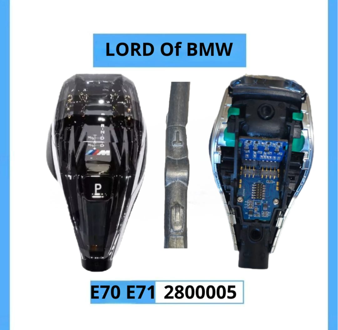 Crystal Gear Shift Knob Replacement For BMW X5 X6 E70 E71 ——————————- 2800005