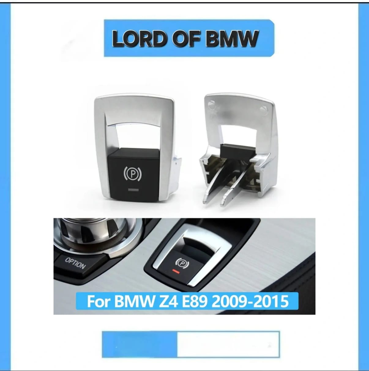 parking switch full black ————- — – z4 e89
