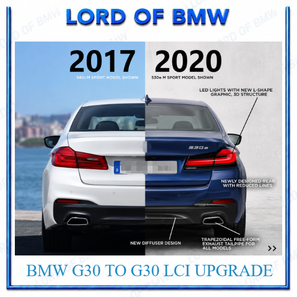 G30 TO G30 STOP LCI UPGRADE