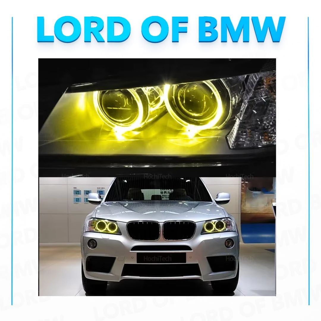 F25 LCI 2011 2013 Yellow DRL Angel Eye