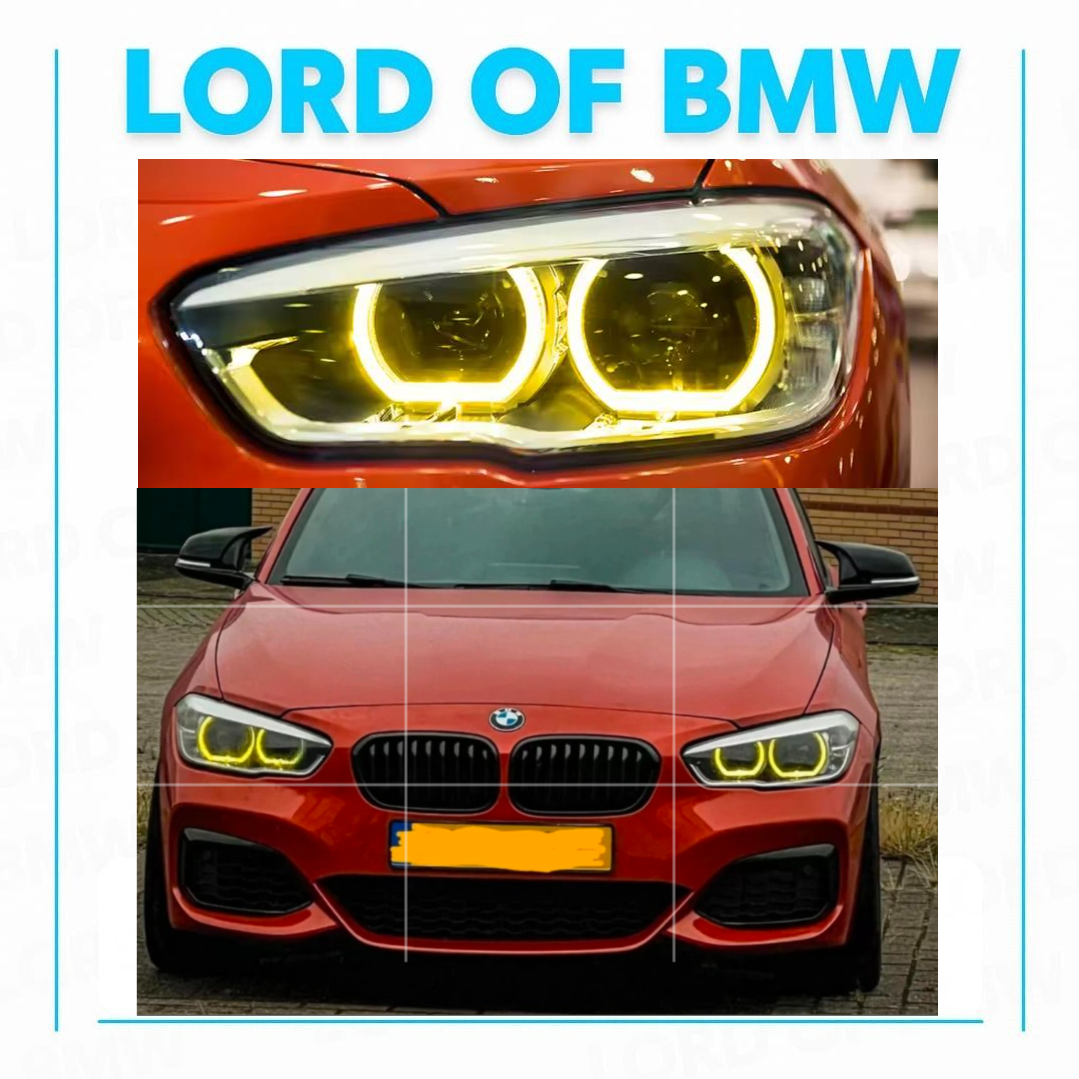 F20 LCI 2011 2013 Yellow DRL Angel Eye