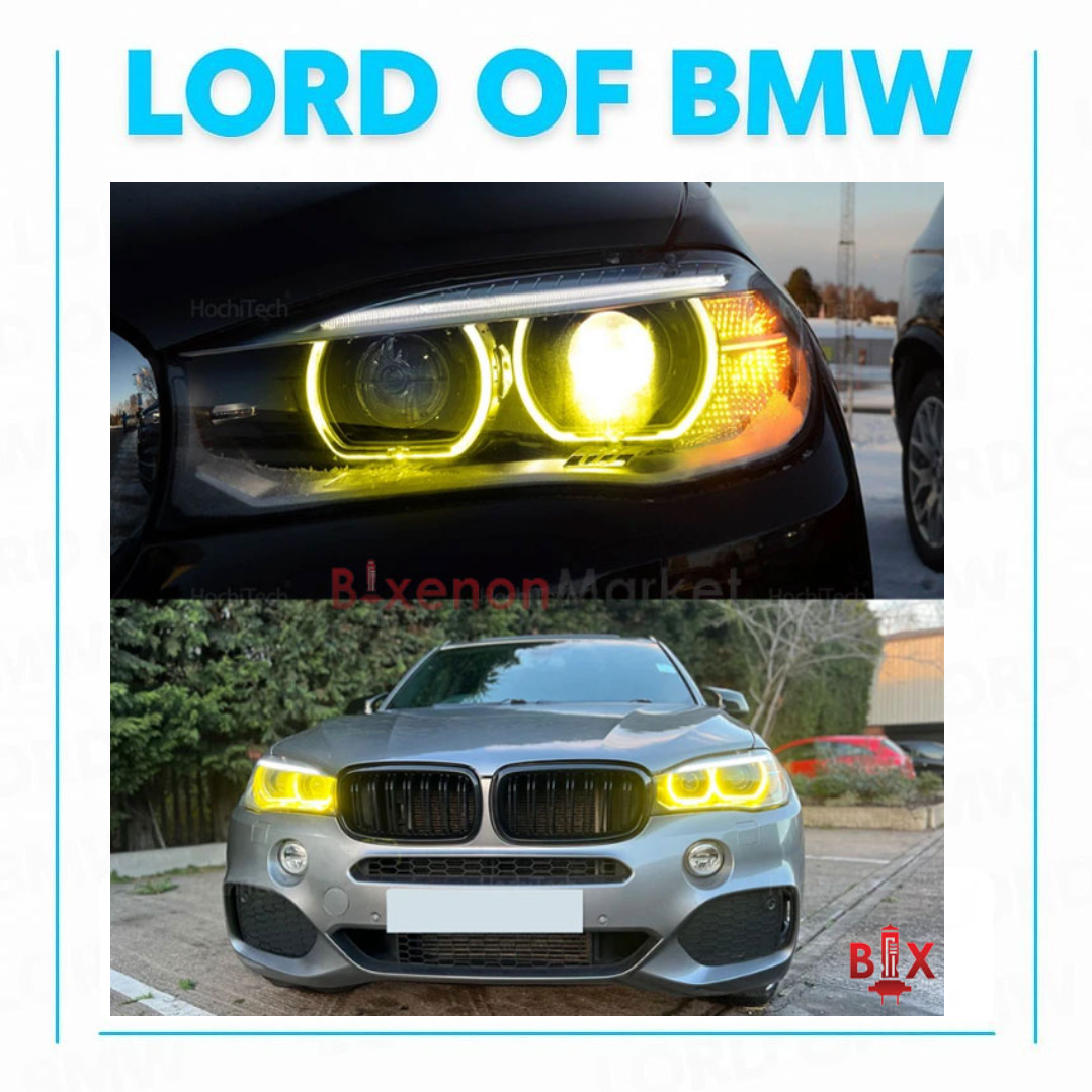 F15 F16 LCI 2011 2013 Yellow DRL Angel Eye