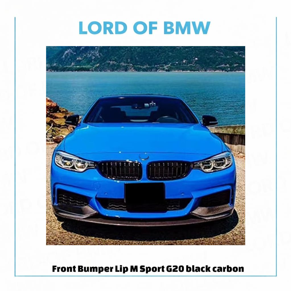 Front Lip M Sport F33 F34 F36 black carbon