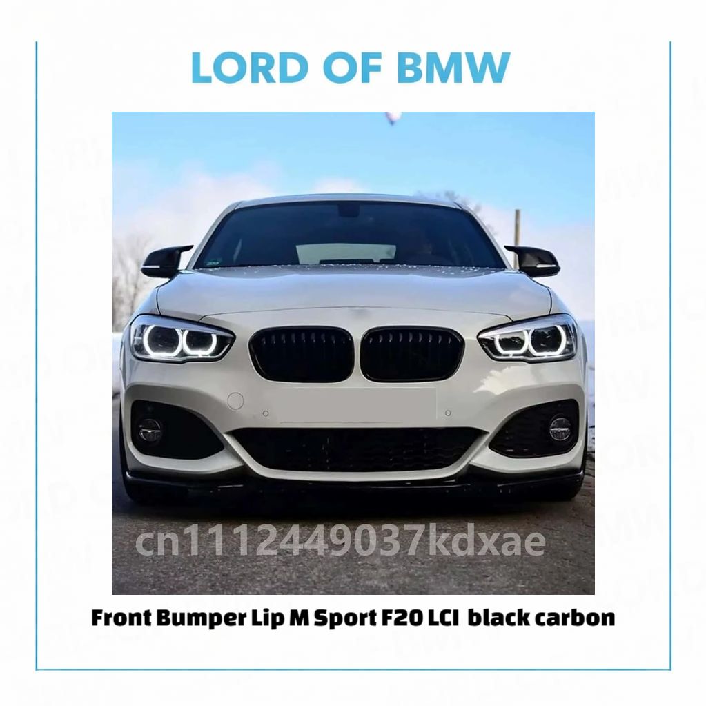 Front Lip M Sport F20 LCI black carbon