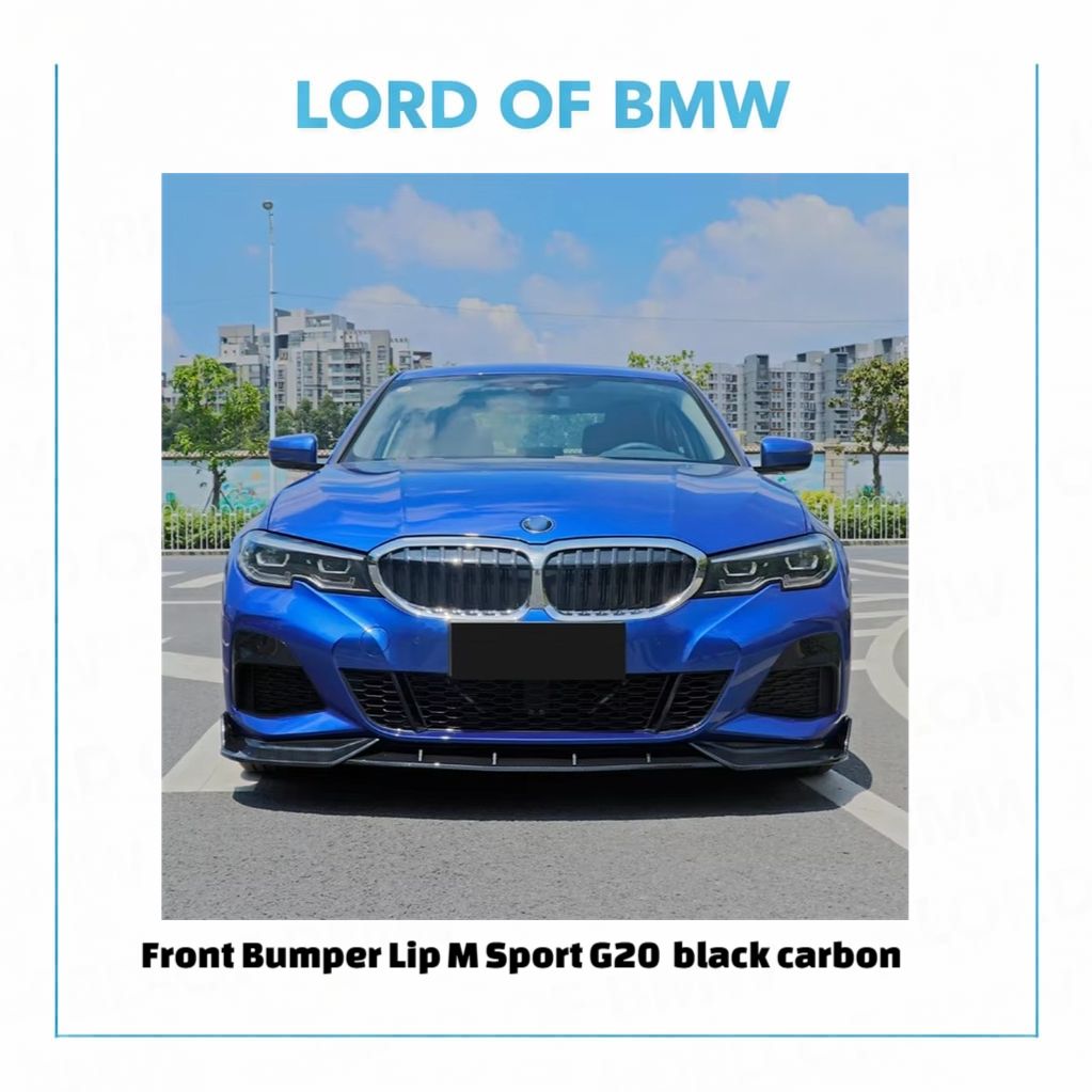Front Lip M Sport G20 black