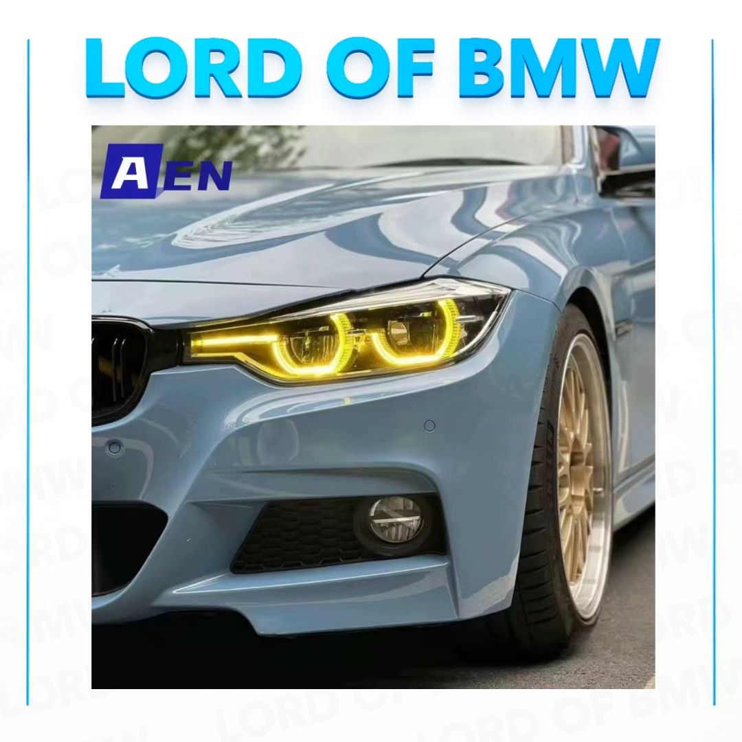 F30 F31 F34 2016-2019 LED Yellow DRL Angel Eye