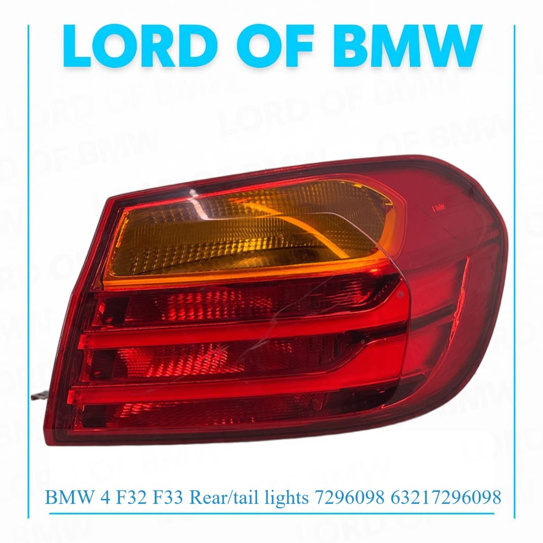BMW 4 F32 F33 Rear/tail lights 7296098 63217296098