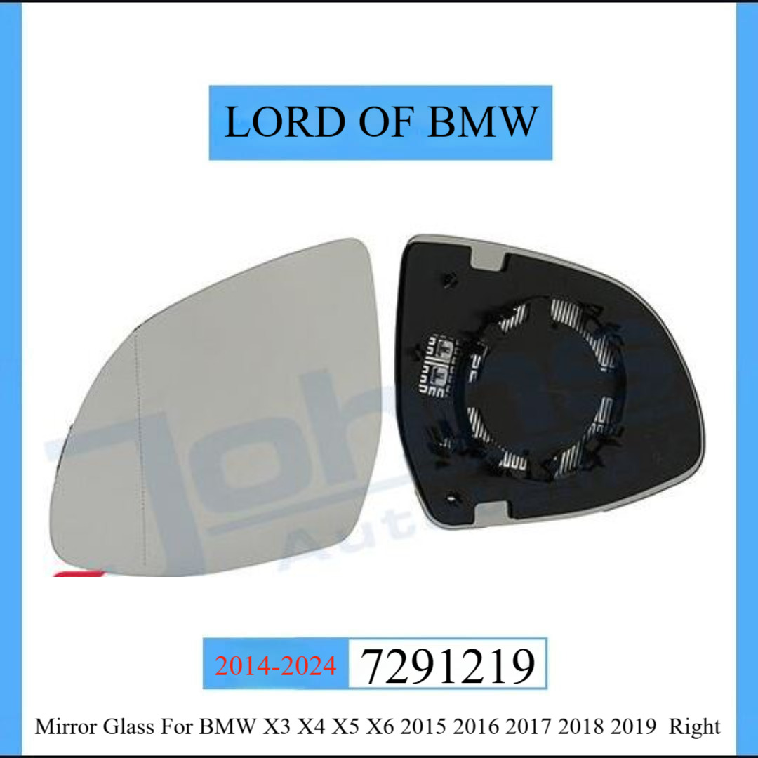 Mirror Glass For BMW X3 X4 X5 X6 2015 2016 2017 2018 2019 7291220 7291219