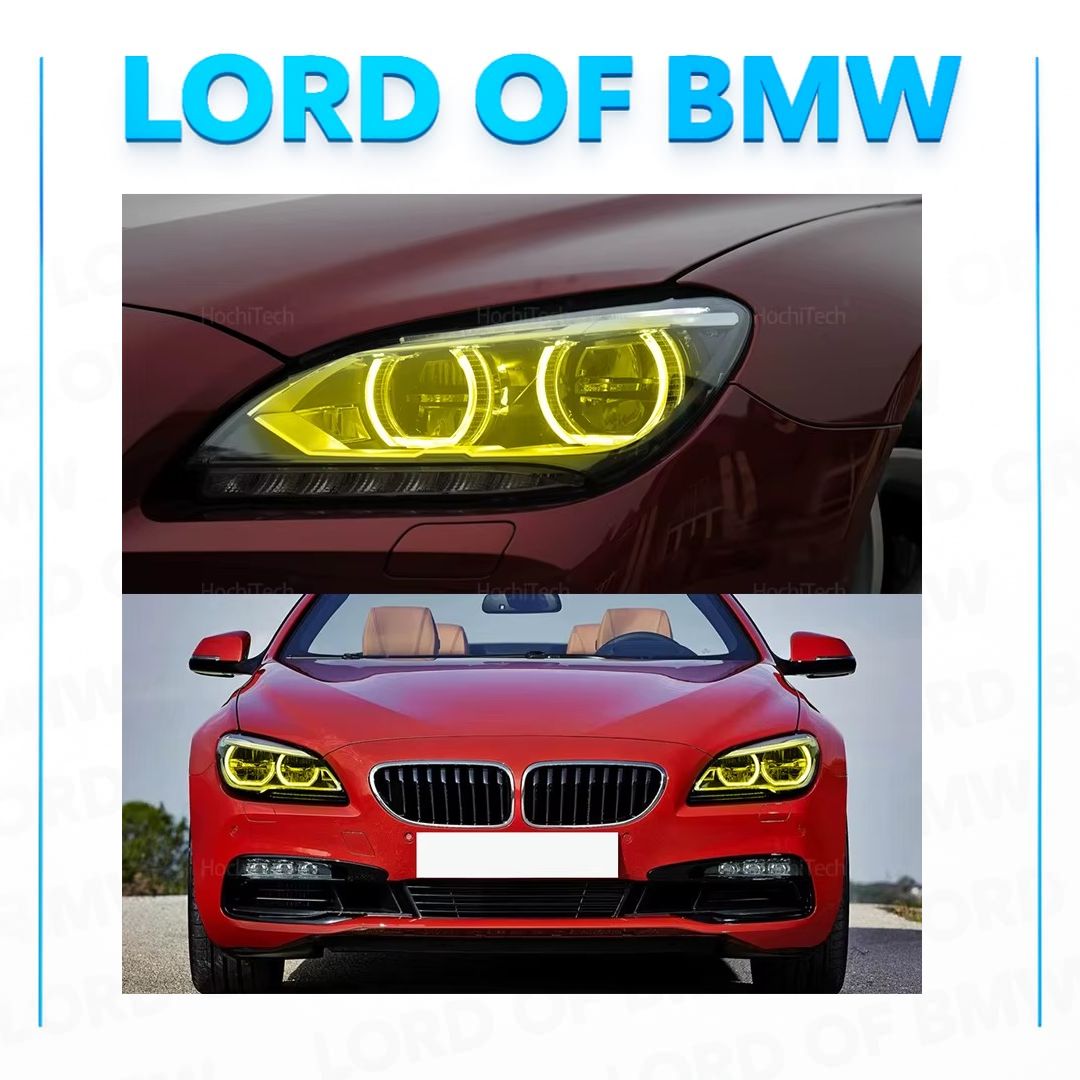 F06 F12 LCI 2011 2013 Yellow DRL Angel Eye